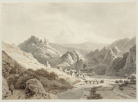 AA 052
<br/>
Nabij Altenahr
<br/>
<em>Koekkoek, Barend Cornelis (1803 - 1862)</em>